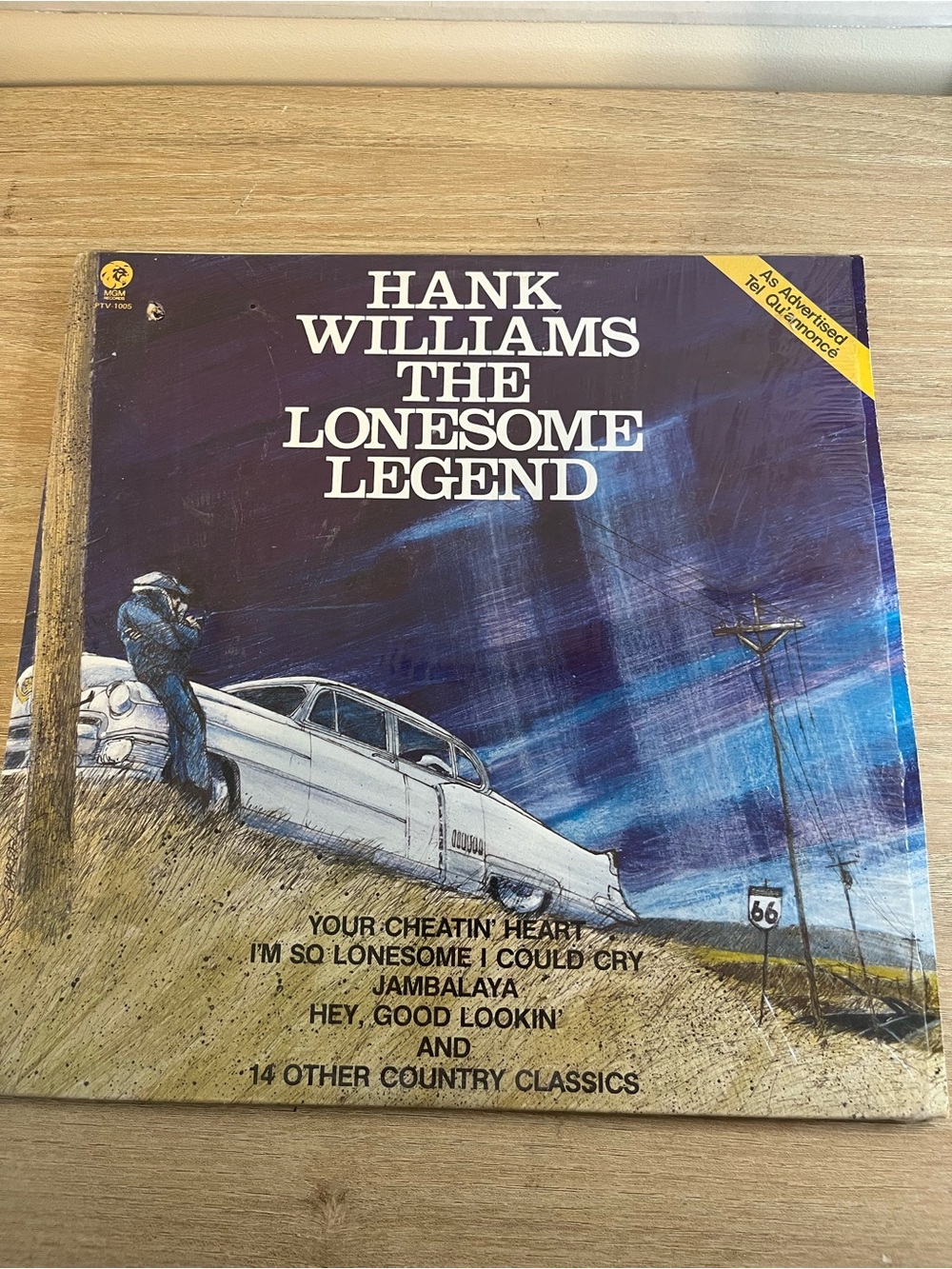 Hank Williams - The Lonesome Legend Vinyl Record